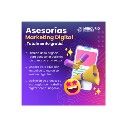 Asesoría de Marketing Digital GRATIS