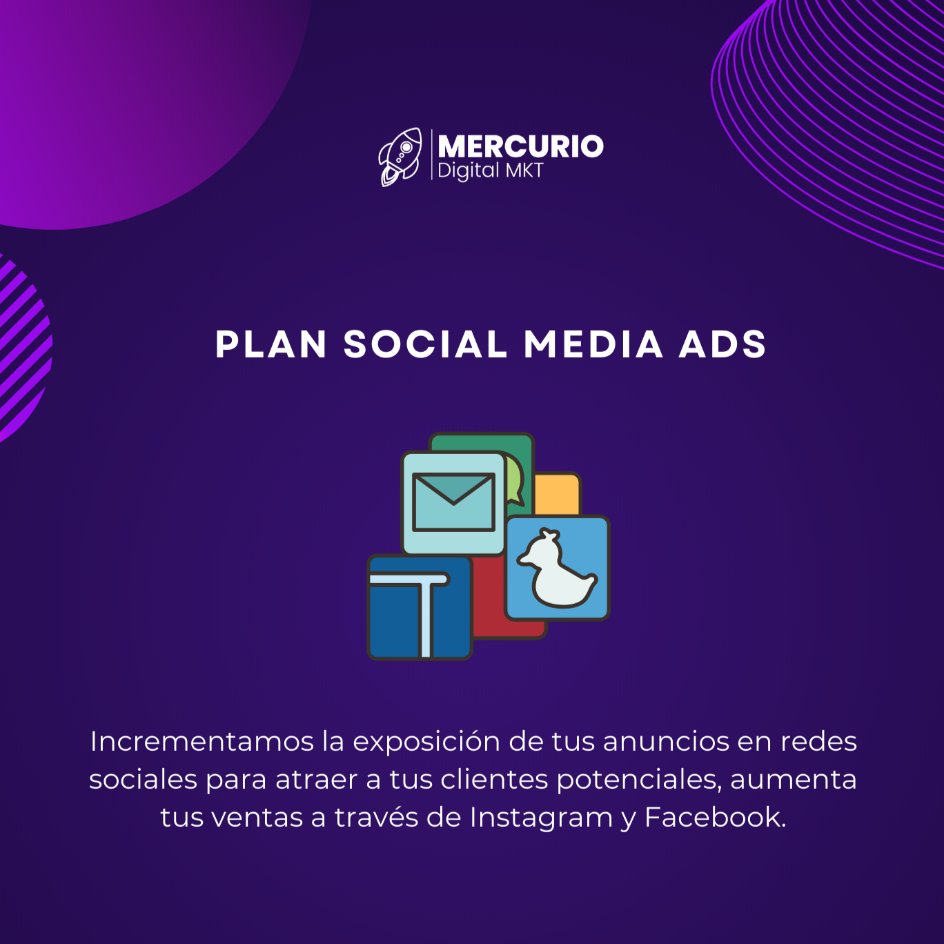 Plan social media ads